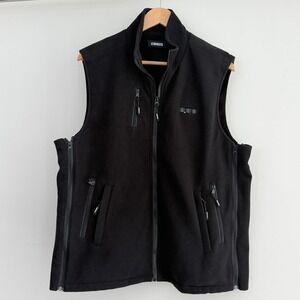 ARRIS Heated Fleece Vest Jacket 7.4 Unisex Black Adjustable Size + Battery Pack